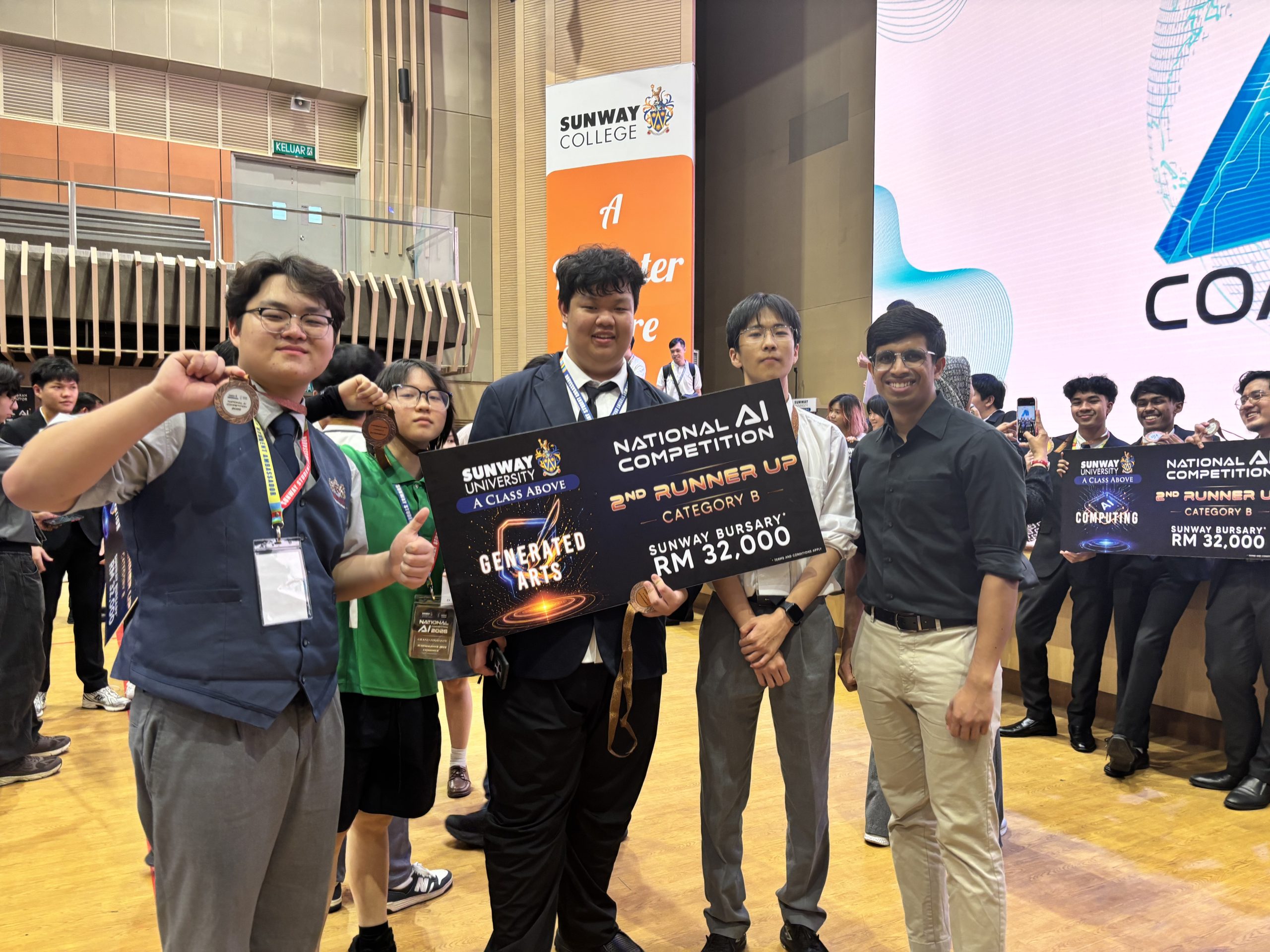 Adcote Matrix Students Achieve 2nd Runner-Up with AI Animated Film 
